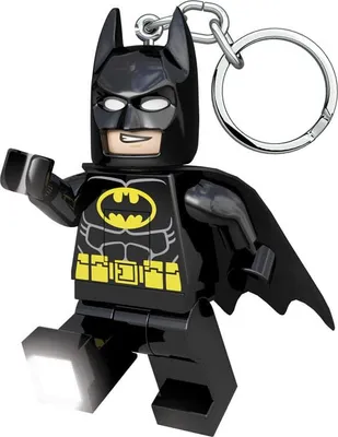Produktbild von LEGO DC Comics Schlüsselanhänger mit Leuchtfunktion Batman 8 cm
