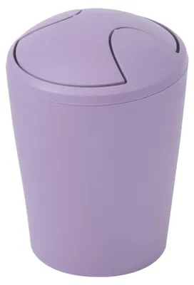 Image de Poubelle Spirella "Move" pour cosmétiques, avec couvercle basculant | Plastique | 2 litres | Lavande