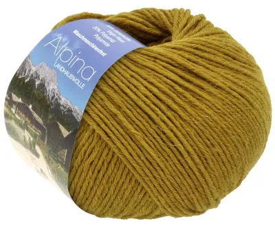 Produktbild von Lana Grossa - Alpina Landhauswolle 0078 senfgelb