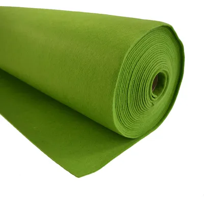 Filzstoff Meterware kiwi grün