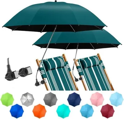 Produktbild von Famanu Stuhlsonnenschirm 360° Verstellbar - UPF50+ Sonnenschutz