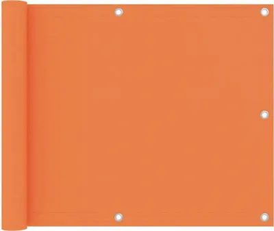 Obrázok produktu pre Balkónová markíza, oranžová 75x600 cm, oxfordská látka