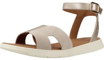 Produktbild von GEOX D DANDRA Damen Atmungsaktive Freizeitschuhe für Alltag und Freizeit Beige