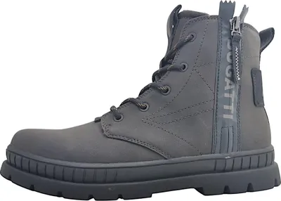 Image de Bugatti - Bottines à lacets pour hommes, couleur noire, style décontracté
