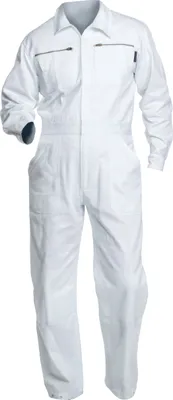 Produktbild von Charlie Barato® Maleroverall - waschfester Overall, robuster Arbeitsanzug weiß, Größe 54