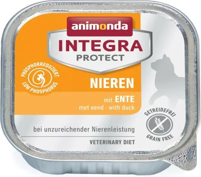Produktbild von ANIMONDA Integra Protect Renal Duck - nassfutter für Katzen - 100g
