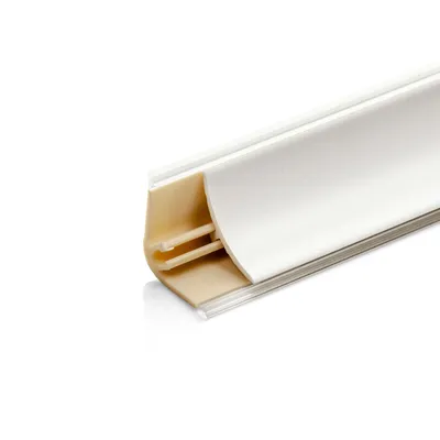 Obrázek produktu pro 300cm lemovací lišta | barva: bílá matná | lemovací lišta | úhlová lišta | kuchyňská linka | pracovní deska | DQ-PP