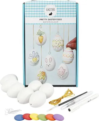Immagine prodotto di Creativ Company Set di uova di Pasqua - decorazione pasquale creativa