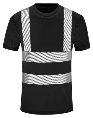 Productafbeelding van Hoge Vis T-shirt voor Mannen en Vrouwen in Zwart