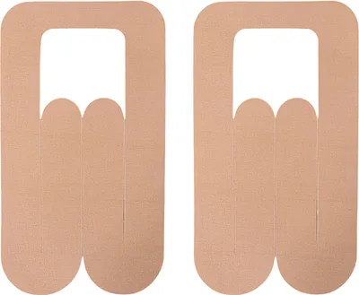 Produktbild von 2 Stück Kinesiologie-Tape für das Knie, vorgeschnittenes selbstklebendes Sport-Tape für Fitnessstudio, Fitness, Kinesiologie-Tape für Laufen, Tennis, Schwimmen, Fußball