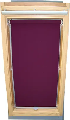 Produktbild von Rollo für VELUX Dachfenster Sichtschutz mit Haltekrallen GGL/GPL/GHL - 102 - lila