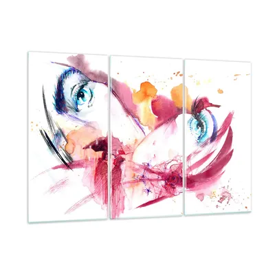 Produktbild von Bilder auf glas - weiblich Blume Sommer Flitterwochen - 165x110cm - Glasbilder - Wandbilder - Kunstdruck - Wanddekoration aus Glas - Glas Bilder - Wandbild auf Glas - GCE165x110-3059