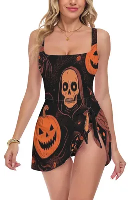 Immagine prodotto di Costume da bagno intero da donna con scollo a V