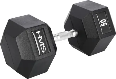 Obrázek produktu pro Hexagonální jednoručka HMS 50 kg