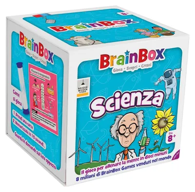 Obrázok produktu pre Asmodee - BrainBox: Veda – hra na učenie a trénovanie myslenia