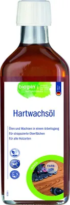 Produktbild von Biopin Hartwachsöl 250 ml farblos