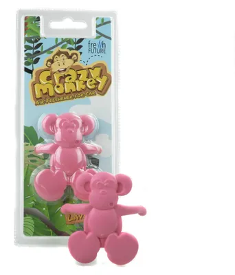 Obrázek produktu pro Freshfuture Autodiffuzér Crazy Monkey – svěží levandulová vůně do auta