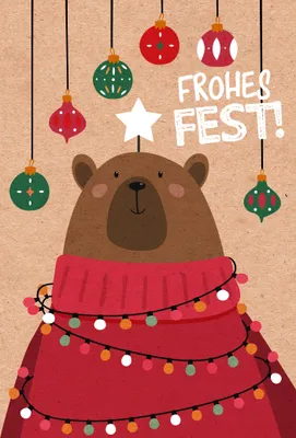 Produktbild von Weihnachten - Glückwunschkarten im Format 11,5 x 17 cm