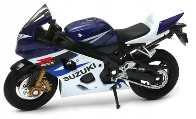 Produktbild von Welly Suzuki GSX-R750 Modellmotorrad 1:18 blau