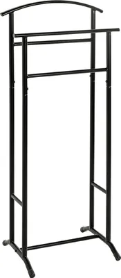 Produktbild von Herrendiener >55503< in schwarz, Stahlrohr - 48x107x36cm (BxHxT)