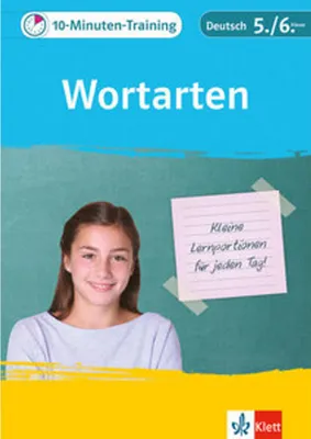 Produktbild von 10-Minuten-Training Deutsch Wortarten 5./6. Klasse. Kleine Lernportionen für jeden Tag