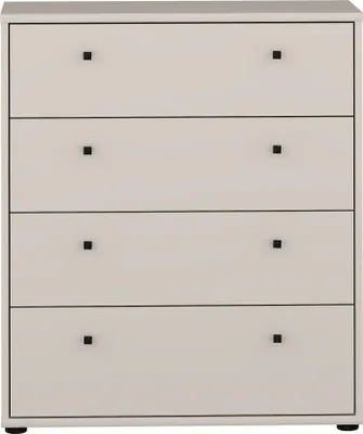 Produktbild von Kommode TEMPRA 2 mit 4 Schubladen, Sonoma Eiche, 73,7 x 34,8 x 85,5 cm (BxHxT)