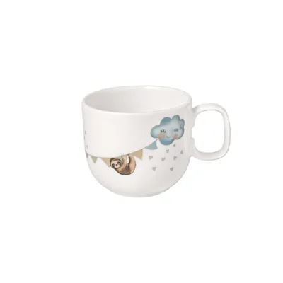 Image de Villeroy & Boch Vorteilset 6 Stück Walk like an Elephant Kinderbecher mit Henkel, klein Premium Porcelain blau 1486744889