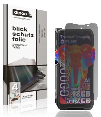Image de Protection écran de Confidentialité pour Blackview Xplore 1 Pro Protecteur Anti-Espion dipos