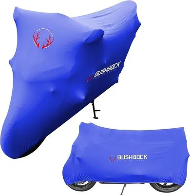 Produktbild von Famanu Abdeckhaube für Motorräder elastisch - M-L, Blau
