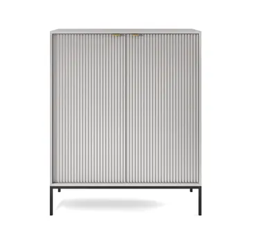 Produktbild von Kommode - Farbe grau, 104 x 125 x 39 cm