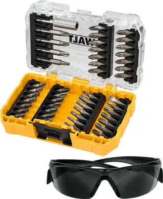 Immagine prodotto di Set di punte DeWalt DT70703-QZ da 47 pezzi + occhiali da sole