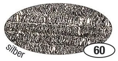 Obrázok produktu pre Folia 77860 Ženilkový drôt - 8 mm, 10 kusov, strieborná