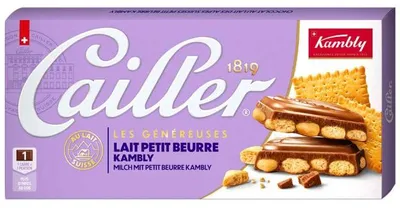 Produktbild von Cailler Kambly Chocolat au Lait des Alpes 180g