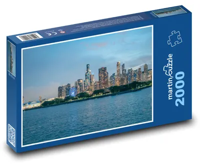 Obrázok produktu pre martinpuzzle - Puzzle 2000 - Chicago - rieka