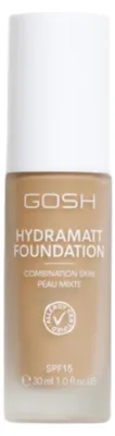 Produktbild von Gosh Hydramatt Matt Flüssige Grundierung 010Y Light Dark SPF15 30 ml