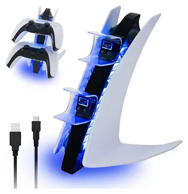 Produktbild von 2 Std Schnelllade Schutzchip Ladestation mit LED Anzeige Controller-Ladestation