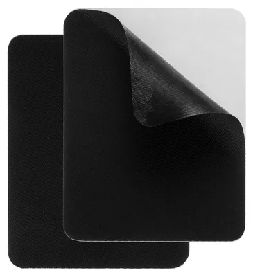 Reparaturflicken 2 Stück, 9,5x12,5 cm, wasserdicht, schwarz