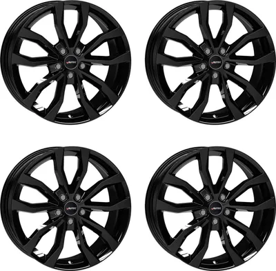 Produktbild von 4 Autec Uteca Felgen 8x18 5x108 SW für Citroen C4 Berlingo C5 Aluräder5x108 SW für Citroen C4 Berlingo C5 Aluräder