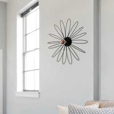 Zdjęcie produktu dla Opviq, Hemdem - 707-A BLACK, lampa ścienna, czarny, metal, 58 x 12 x 58 cm