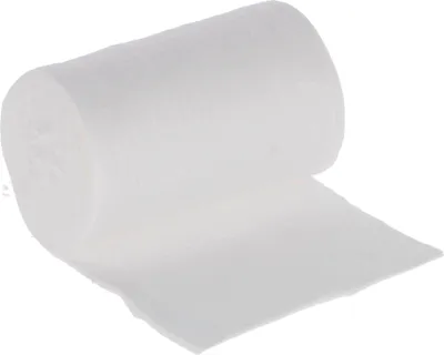 Produktbild von Kerbl Polsterbinde CottinoStar, 10 cm x 3 m, 6 Stück Klinikpack weiß