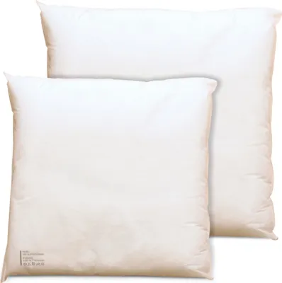 Produktbild von 2er Mix Set Kissenfüllung 40x40 & 50x50 cm Innenkissen für Zierkissen