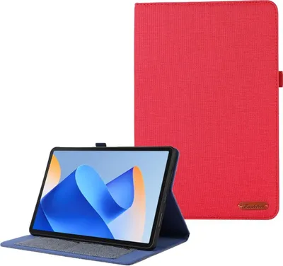 Produktbild von König Design Hülle kompatibel mit Kunstleder Handyhülle - Handy Case Rot