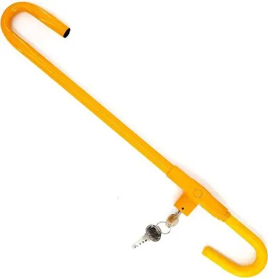 Produktbild von Famanu Lenkradsperre Robuste Diebstahlsicherung - Ausziehbar von 67 bis 81,5 cm