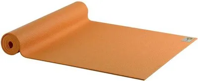 Zdjęcie produktu dla Mata do jogi, 4,5 mm - 60x183 cm - Antypoślizgowa - Wytrzymała - Tłumiąca wstrząsy - Zielona - Idealna do jogi, pilatesu i fitnessu