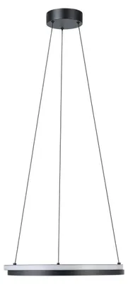 Imagen del producto de Lámpara colgante LED EGLO Mezzomonte, lámpara de techo para comedor con regulador de intensidad y mando a distancia, lámpara de techo, lámpara para comedor, metal, blanco cálido - blanco frío, 4700 lúmenes