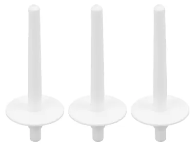 Productafbeelding van Spoelhouder voor naaimachine - 3 stuks - Kunststof spoelhouder als vervangend accessoire - Zwart
