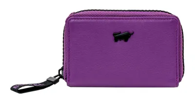 Produktbild von Minigeldbörse CAPRI RFID Mini Geldbörse violett Damen - Leder