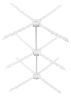 Image de Outil de pâtisserie DIY, support pliable pour fondant avec une conception à 3 niveaux, idéal pour les passionnés de pâtisserie qui réalisent des décorations florales