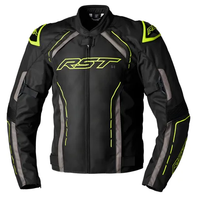 Immagine prodotto di Giacca tessile RST S-1 uomo - giallo neon taglia 3XL