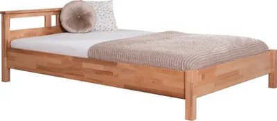 Produktbild von Einzel- und Doppelbett "Merci" Buche Bio-Geölt